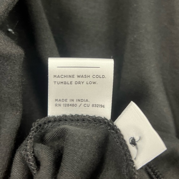 pact Airplane Relaxed 100% Organic Cotton Blazer Black Size Small - Picture 8 of 8